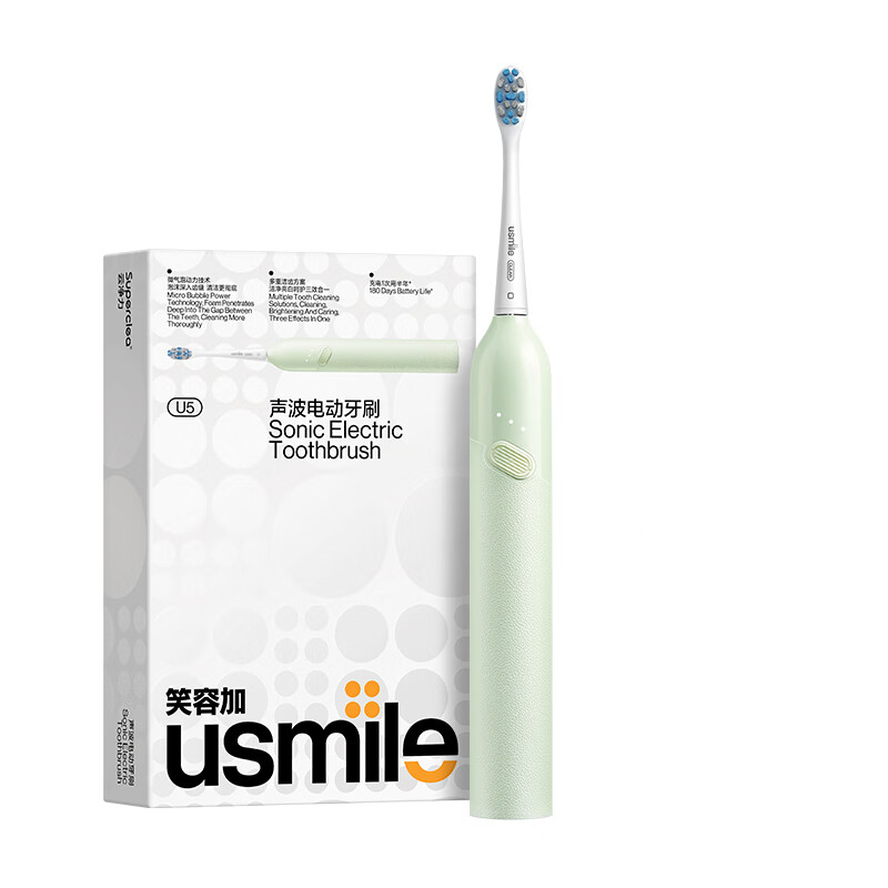 usmile U5 电动牙刷 橄榄绿(单位：台)