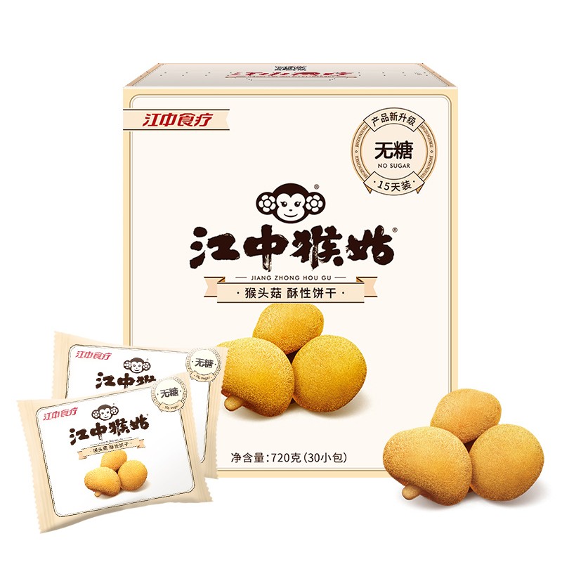 江中猴姑酥性饼干720g(盒)