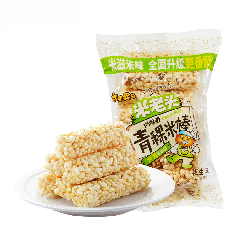 米老头青稞米棒花生味150g(袋)