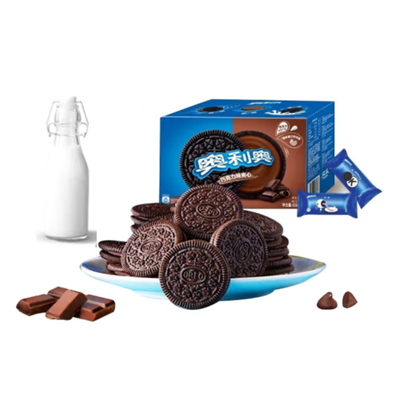 奥利奥经典巧克力味夹心饼干12小包696g（单位：盒）