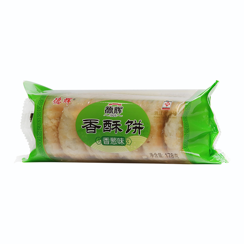 德辉软酥饼香葱味178g（单位：盒）