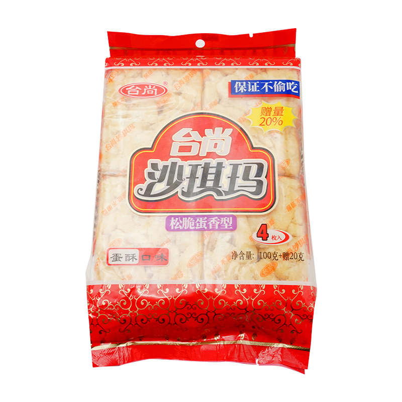 台尚沙琪玛 蛋酥味100g(单位：袋)