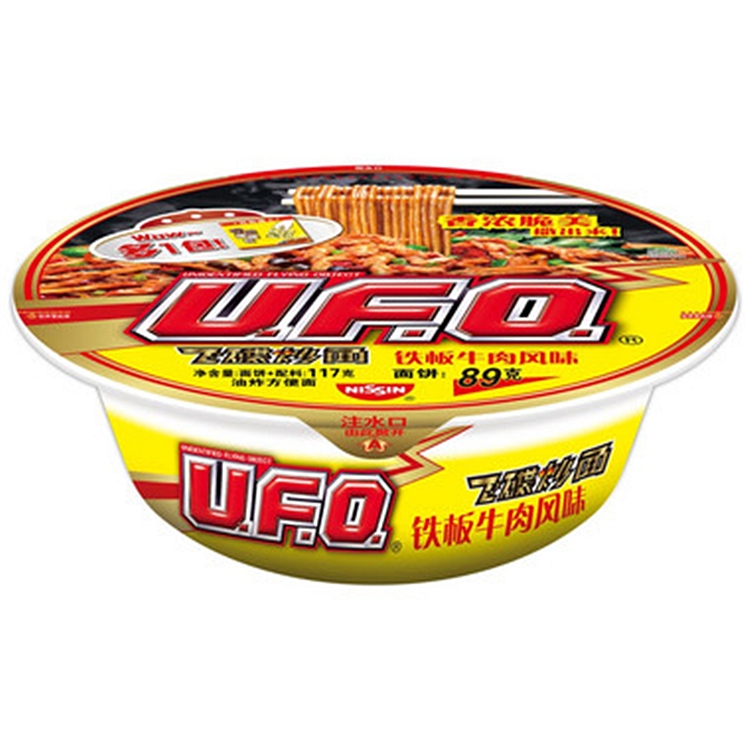 日清 92克 UFO铁板牛肉 122g/碗(12碗/箱) (单位：箱)