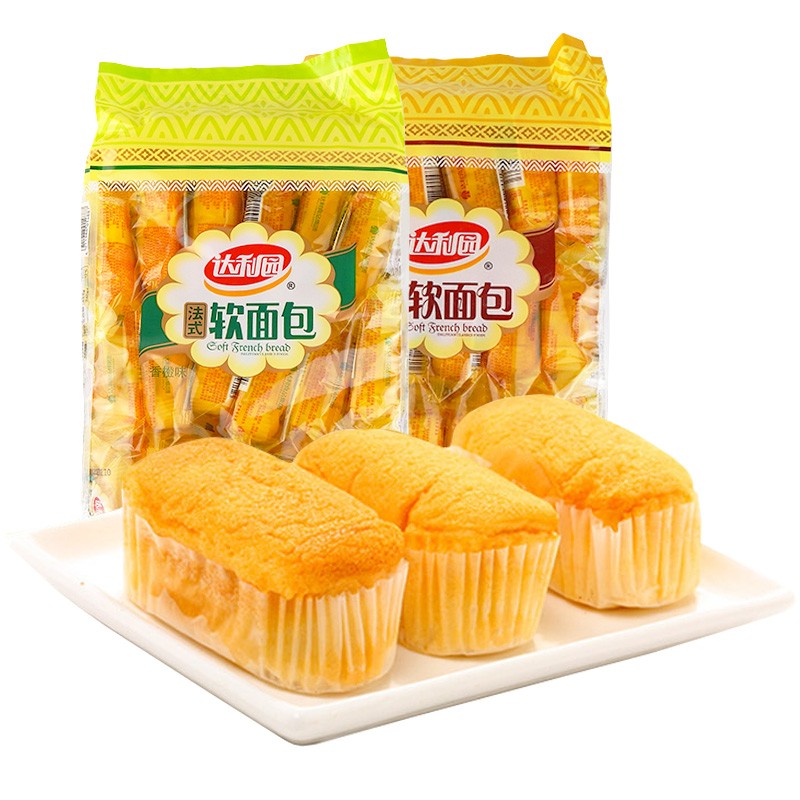 达利园软面包整箱法式小面包营养早餐软面包奶香味 360g*12（箱）