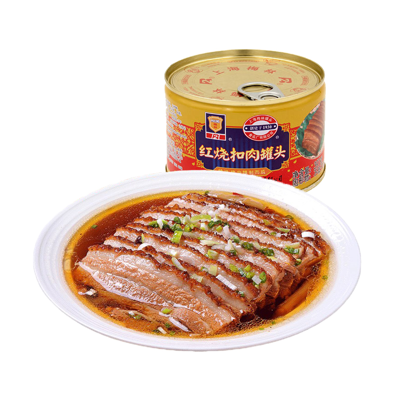 MALING上海梅林 红烧扣肉罐头 即食下饭菜397g 中华老字号(罐)