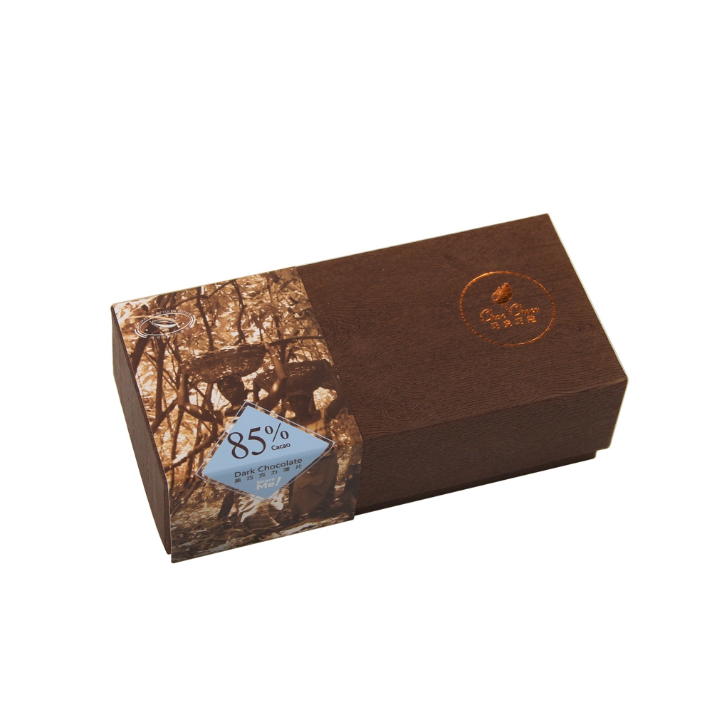 巧克巧蔻85%薄片巧克力礼盒120g(盒)