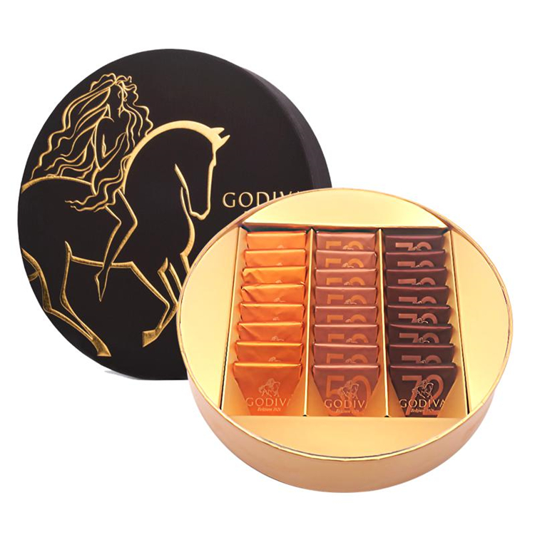 歌帝梵巧克力 比利时进口 经典片装巧克力礼盒24片装（单位：盒）
