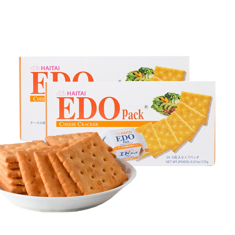 EDO pack奶酪饼干172g*2(组)