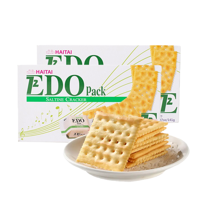 EDO pack苏打饼干141g*2(组)