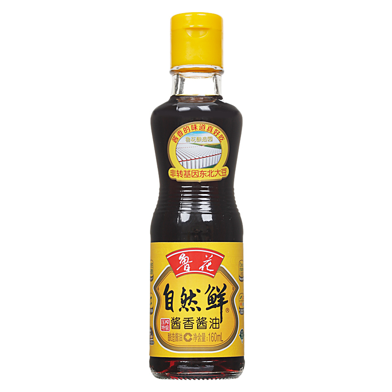 鲁花自然鲜酱香酱油160ml（单位：瓶）