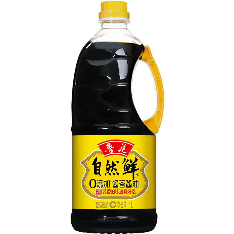 鲁花自然鲜酱香酱油1L（单位：瓶）