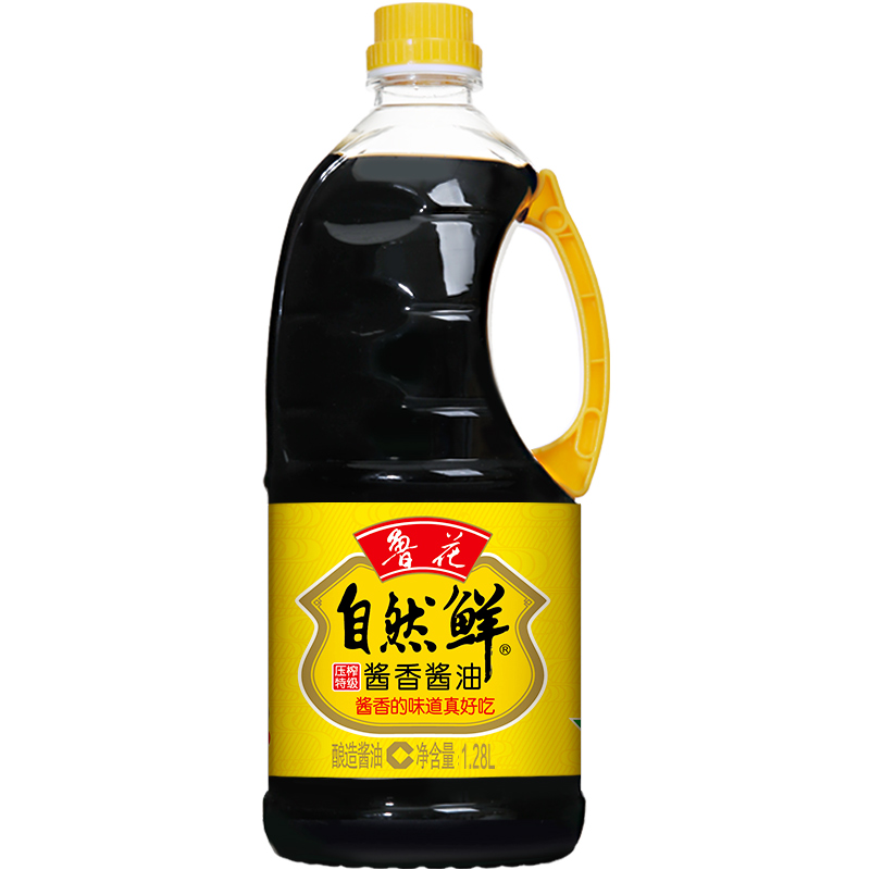 鲁花自然鲜酱香酱油1.28L(单位：瓶)