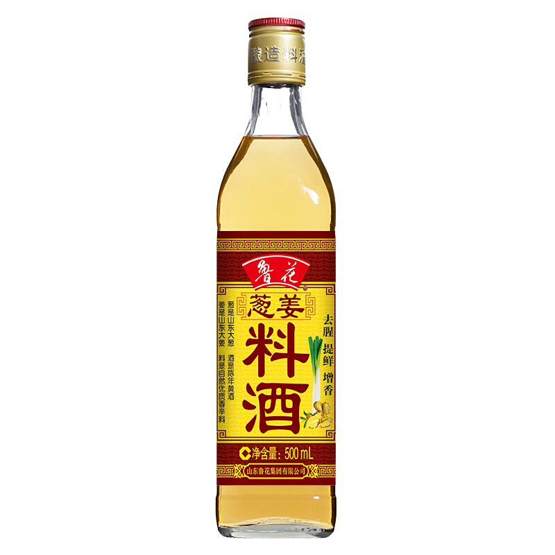 鲁花葱姜料酒500ml（单位：瓶）