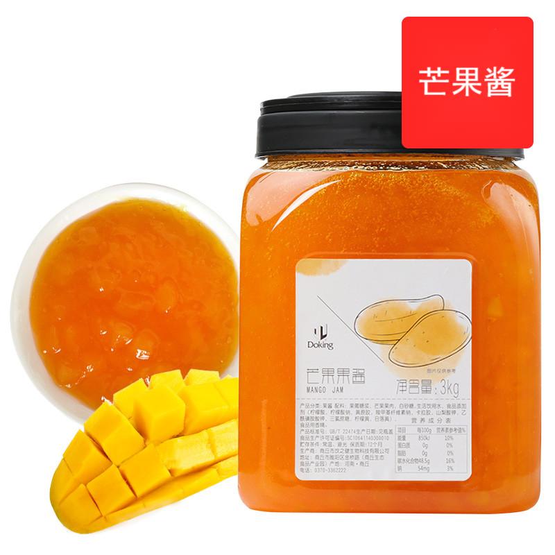国产Doking盾皇芒果酱3kg（罐）