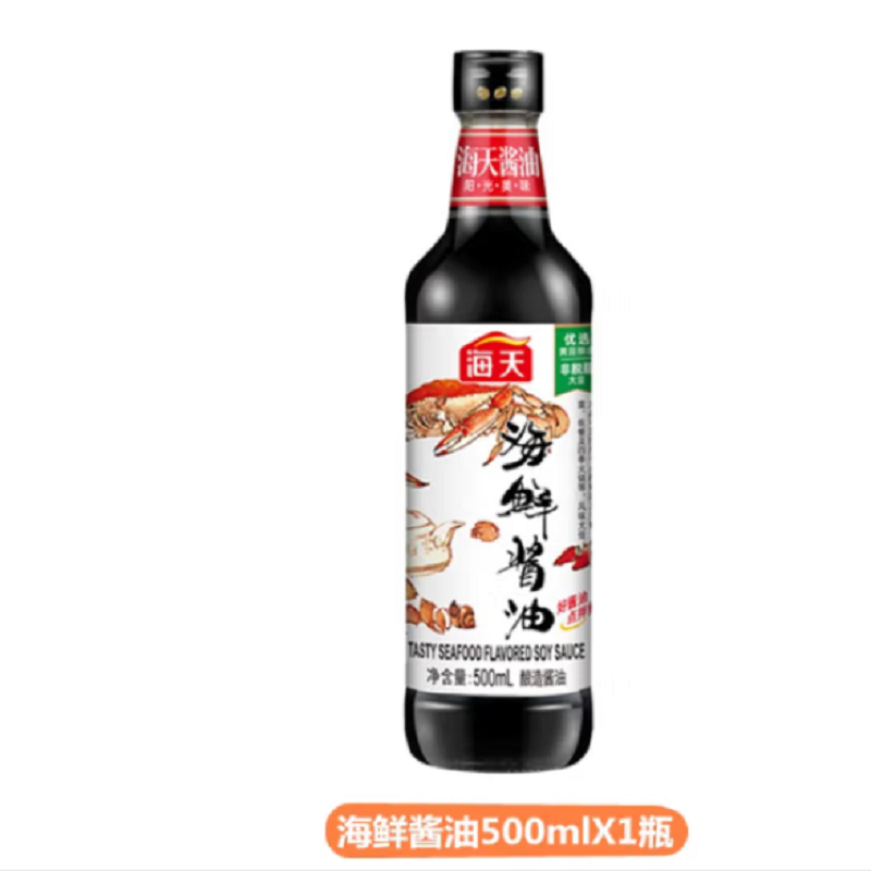 海天海鲜酱油500ml（瓶）