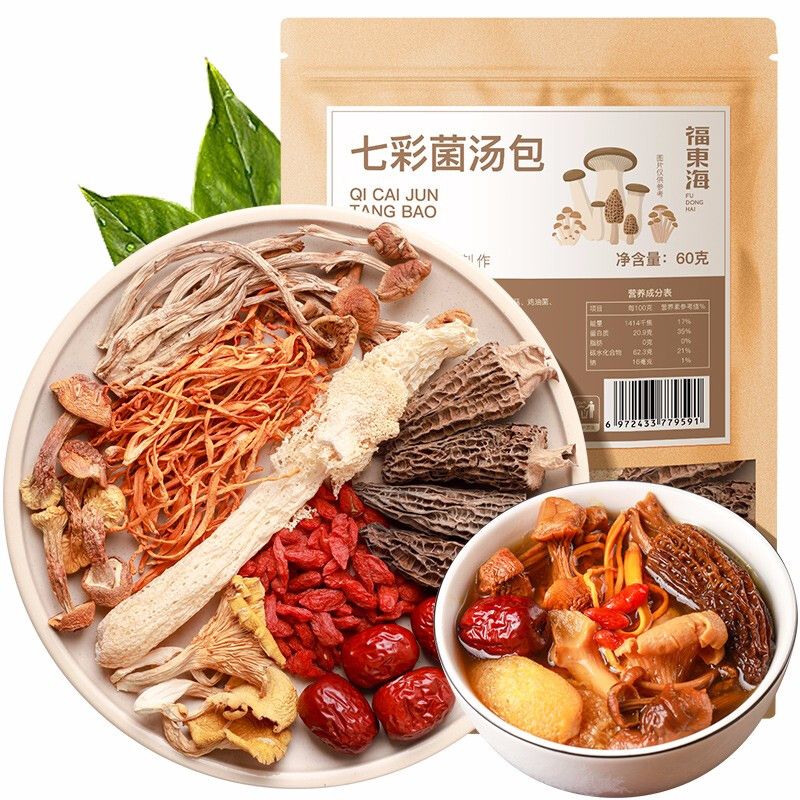 福东海 七彩菌菇汤包 60g（单位：袋）