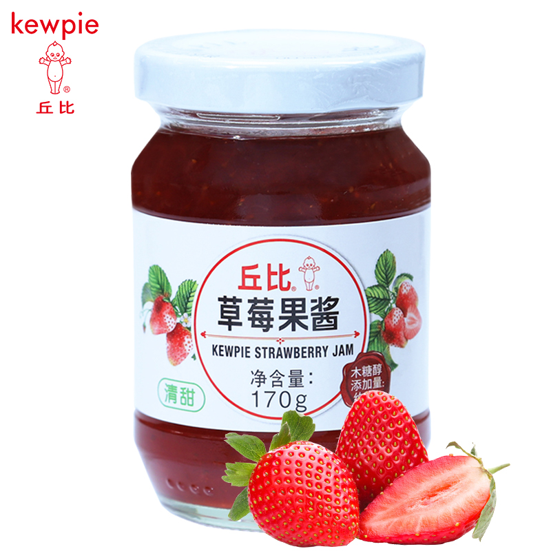 丘比（KEWPIE）草莓果酱 170g（瓶）
