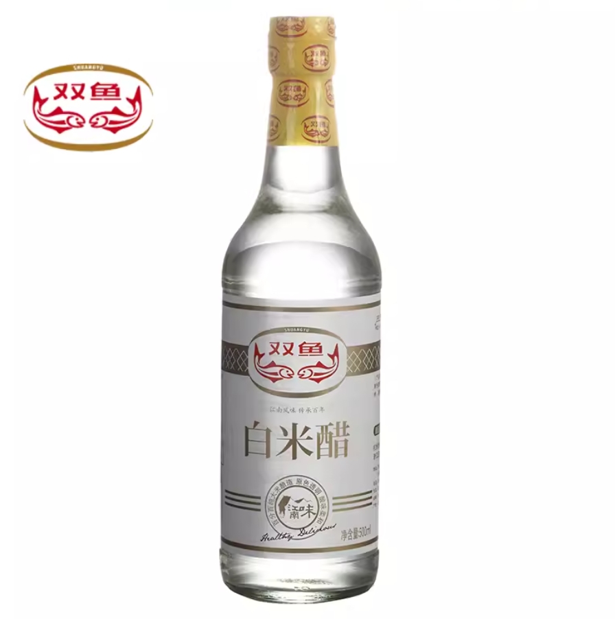 双鱼白米醋500ml(瓶)