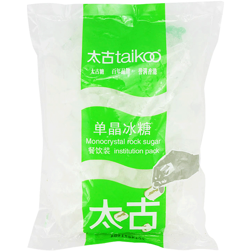 太古（taikoo）食糖 单晶冰糖 1kg 烘焙原料 冲饮调味 百年品牌(袋)