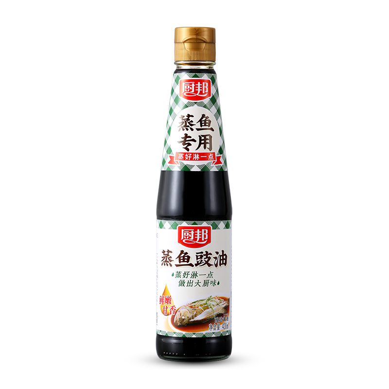 厨邦 酱油 蒸鱼豉油 日式发酵 蒸鱼蒸肉 420ml(瓶)