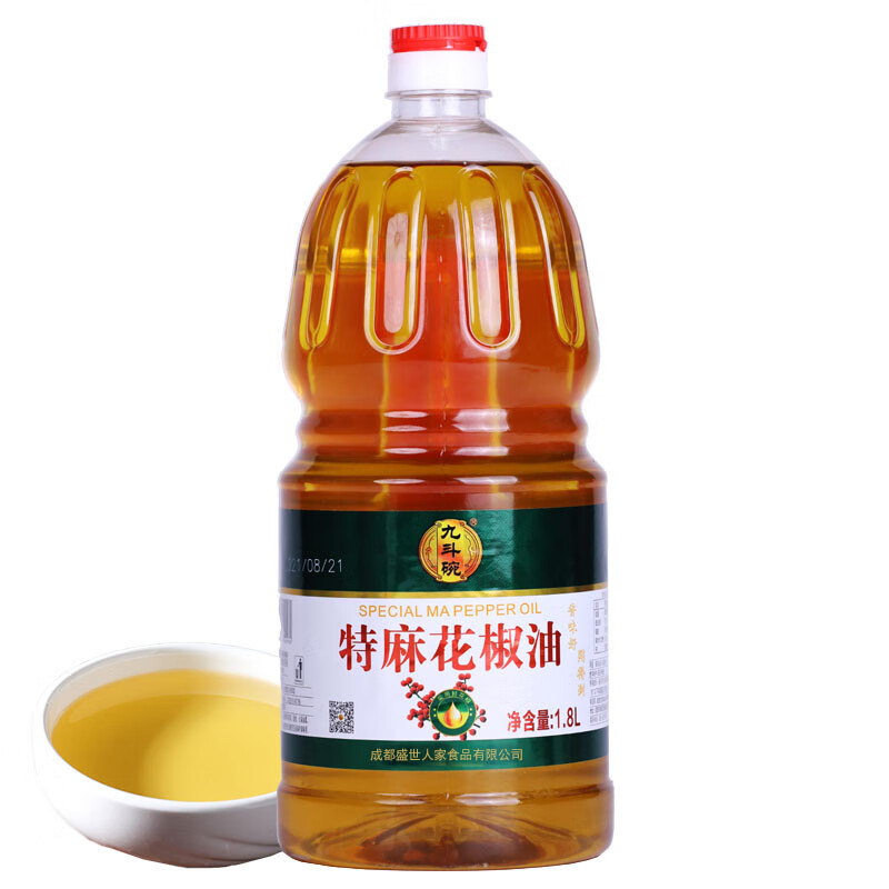 红梅 九斗碗 1.8L特麻花椒油（单位：瓶）