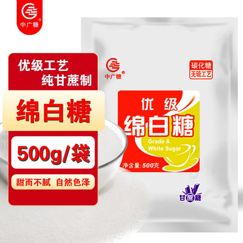 中广优级绵白糖500g（单位：袋）