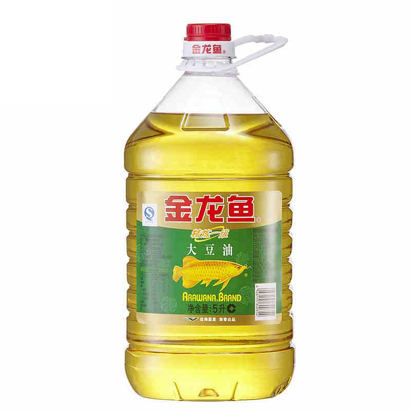 金龙鱼 5L精练一级大豆油（转基因）（单位：桶）
