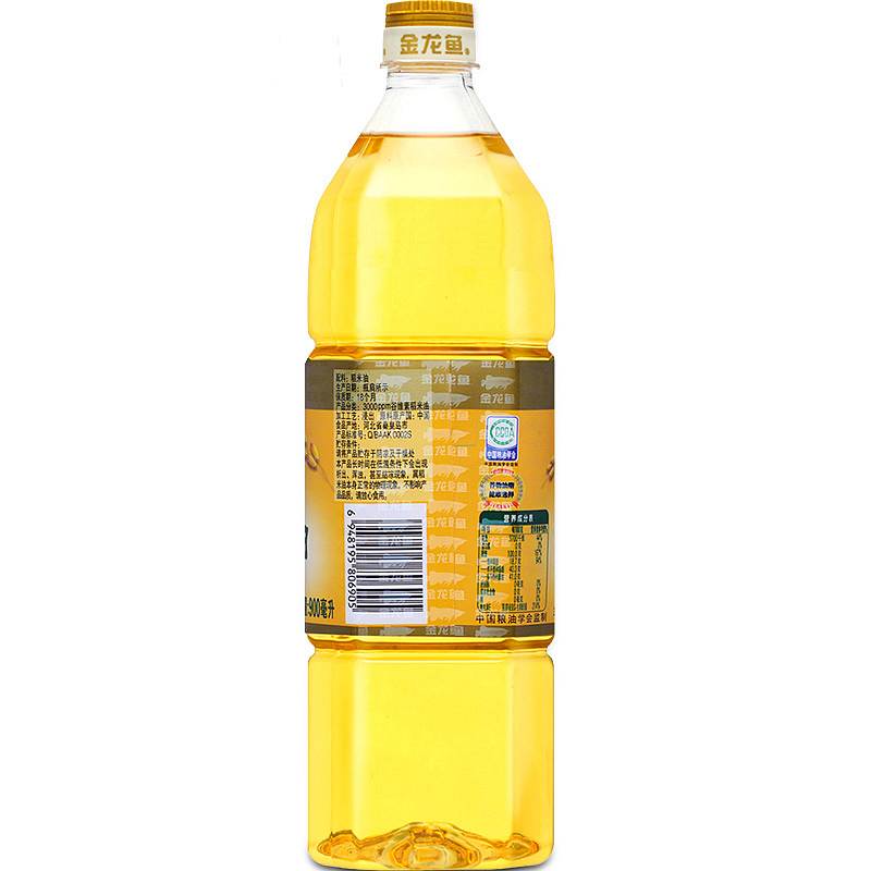 金龙鱼 3000pm谷维素稻米油(非转基因) 900ml*15瓶/