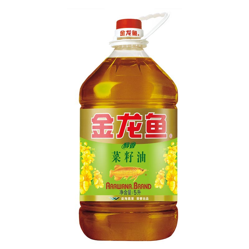 金龙鱼醇香菜籽油5L(转基因)（单位：桶）