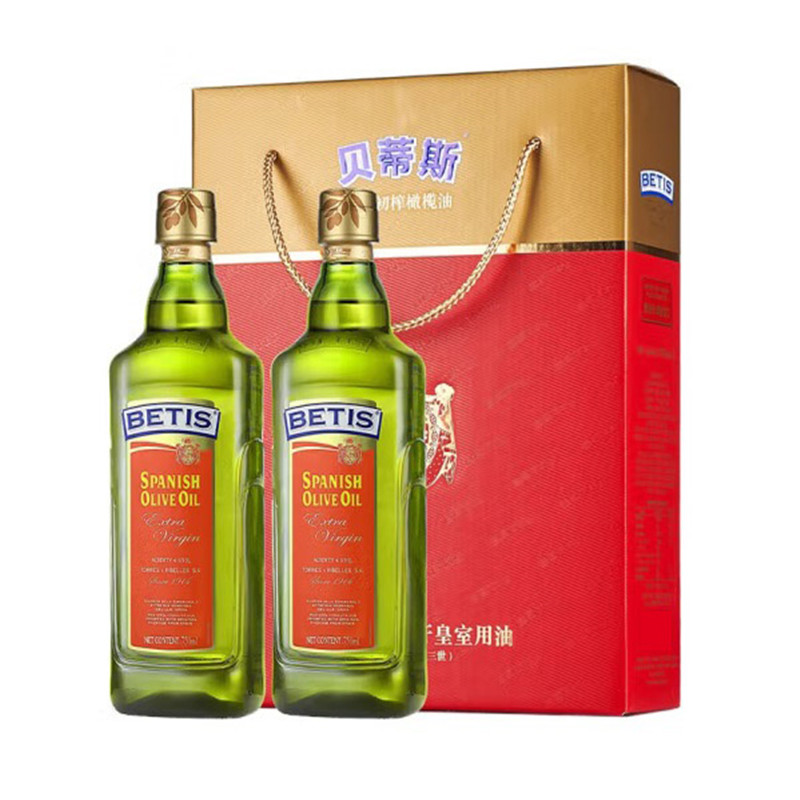 贝蒂斯（BETIS）特级初榨橄榄油750ml*2瓶（单位：盒）