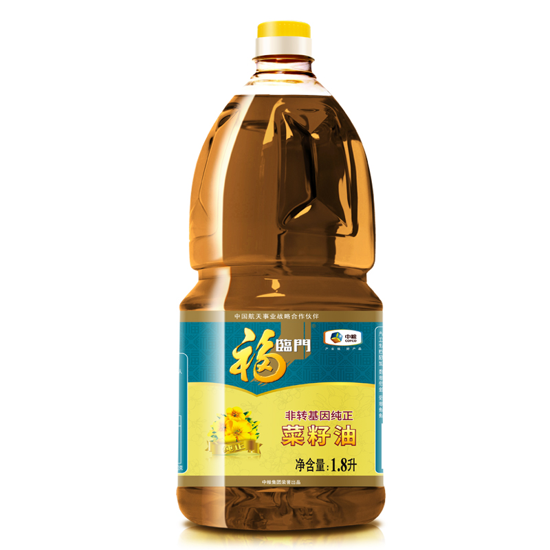 福临门非转基因纯正菜籽油1.8L（单位：瓶）