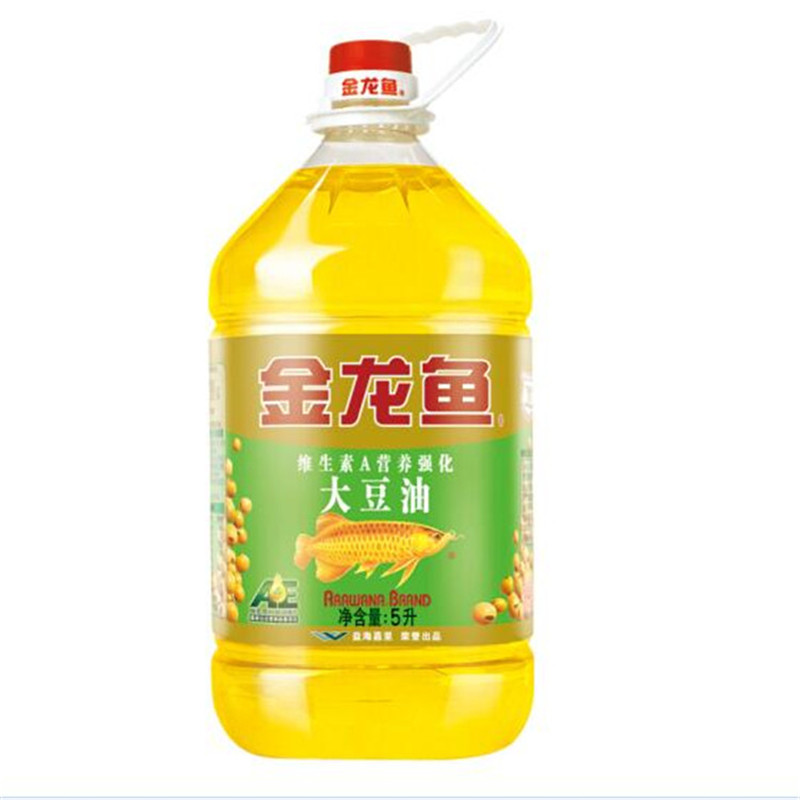 金龙鱼 维生素A营养强化大豆油 5L（单位：桶）