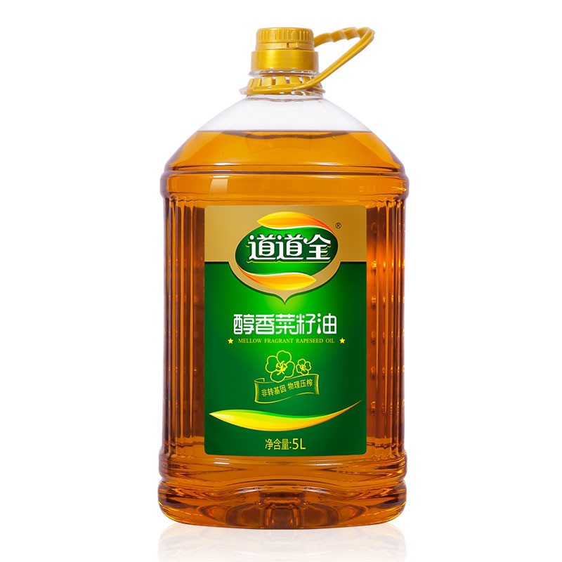 道道全醇香菜籽油5L(单位：桶）