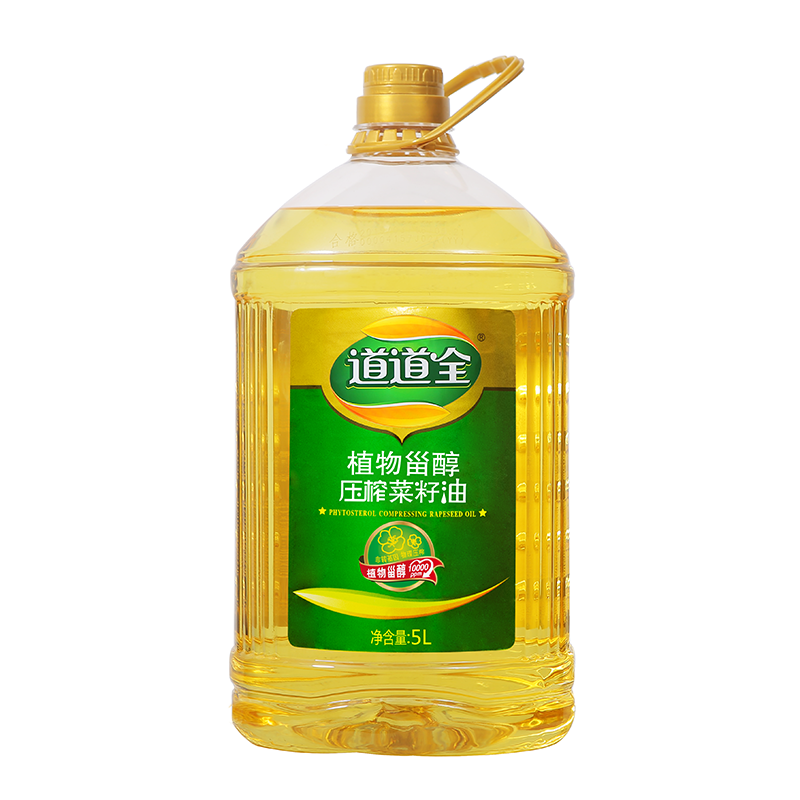 道道全植物甾醇压榨菜籽油5L（单位：桶）