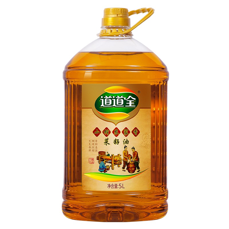 道道全小榨农家香菜籽油5L（单位：桶）