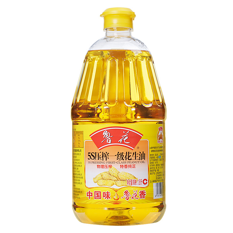 鲁花5S压榨花生油1.8L(单位：瓶)