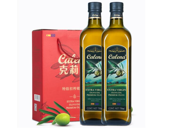 克莉娜特级初榨橄榄油（原油进口）750mlx2瓶（盒）