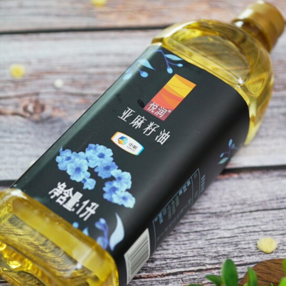 中粮悦润亚麻籽油1L(瓶)