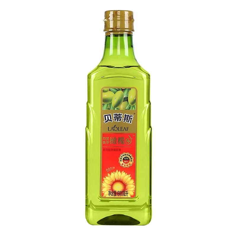 贝蒂斯葵花橄榄调和油食用油600ml(瓶)