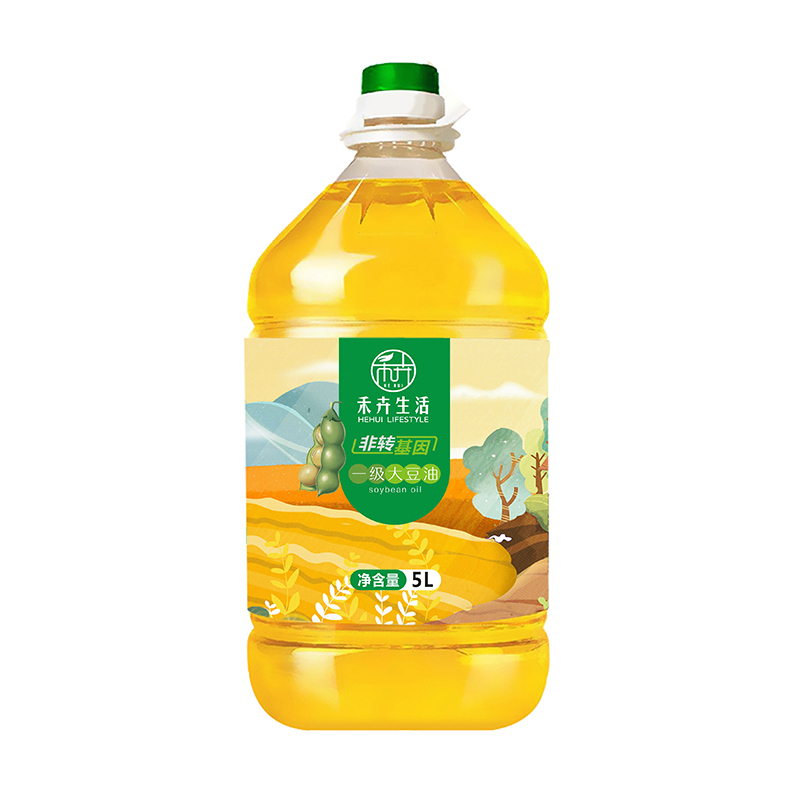 禾卉一级大豆油5L/瓶（瓶）