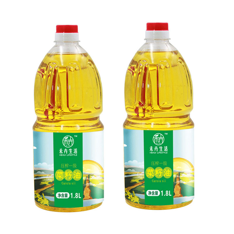禾卉菜籽油1.8L*2瓶（组）