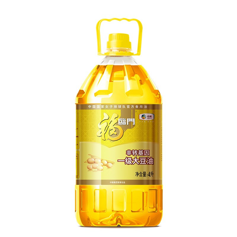 福临门 食用油 非转基因一级大豆油4L（单位：桶）