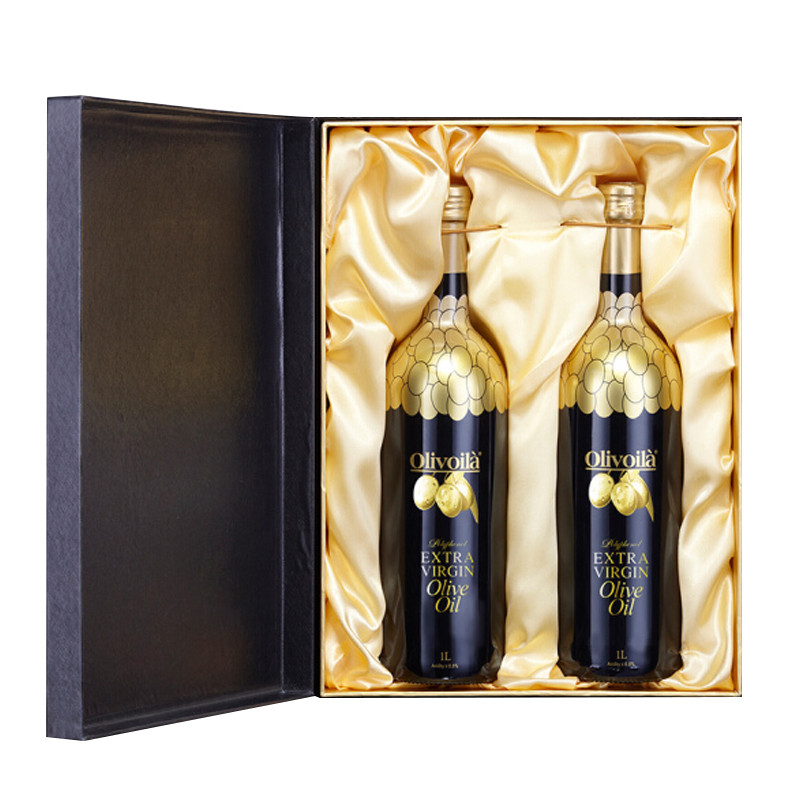 欧丽薇兰（Olivoilà）1L*2瓶特级初榨橄榄油礼盒装（单位：盒）