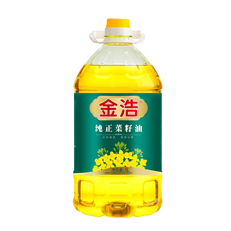金浩（JINHAO）纯正菜籽油 5L（单位：桶）
