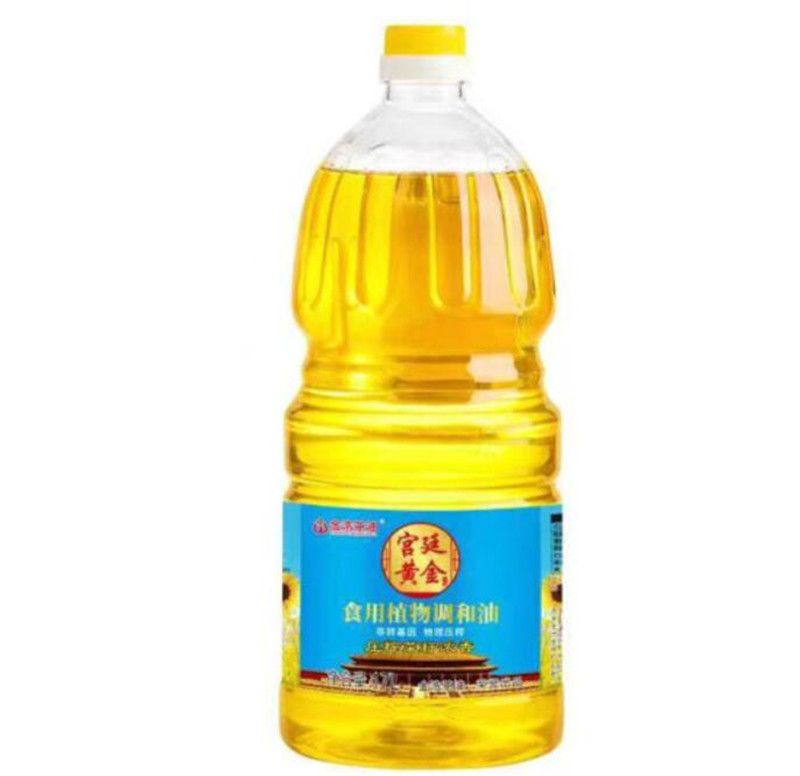 金浩（JINHAO）宫廷黄金压榨菜籽浓香油 1.7L（瓶）