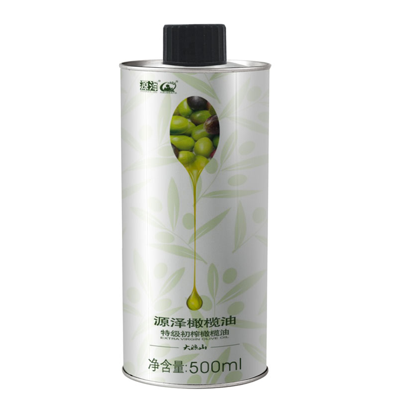 中泽 大凉山特级初榨橄榄油银罐 500ML（罐）