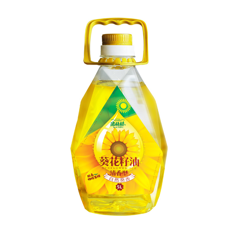 米妹妹 清香型葵花籽油食用油5L HYD-01  黄色（单位：桶）
