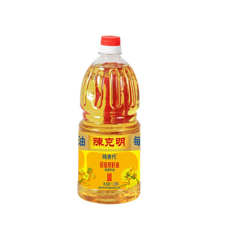陈克明1.8L双低菜籽油（单位：瓶）