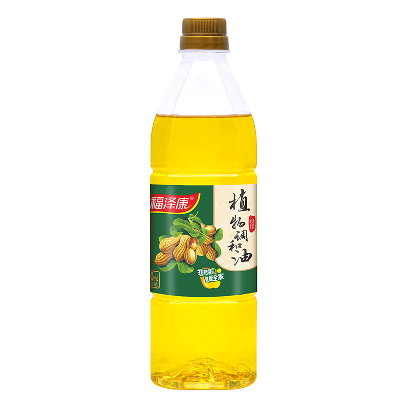 福泽康900ML食用油压榨花生调和油（单位：瓶）