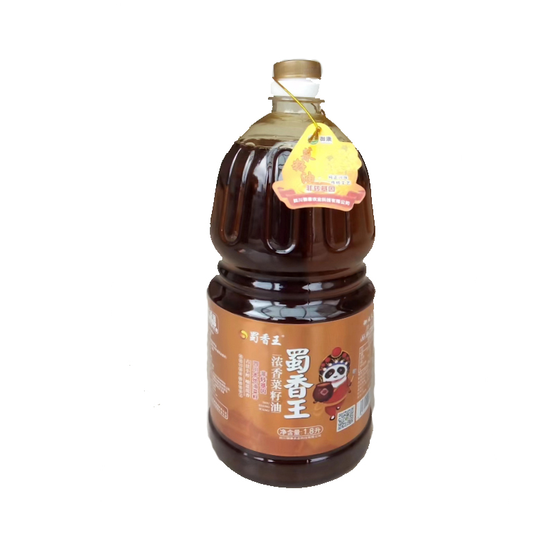 蜀香王 大凉山 一级菜籽油 盐源浓香菜籽油1.8L/瓶（单位：瓶）